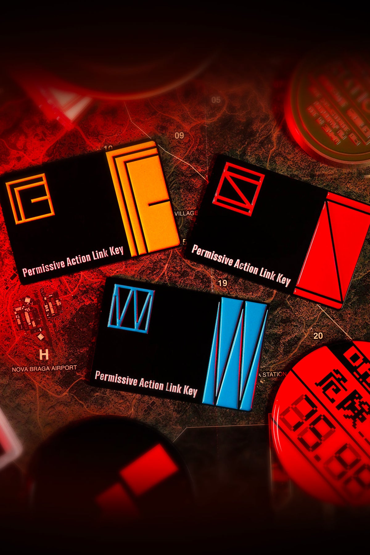 Metal Gear Solid Limited Edition Set of 3 Key Cards by Fanattik