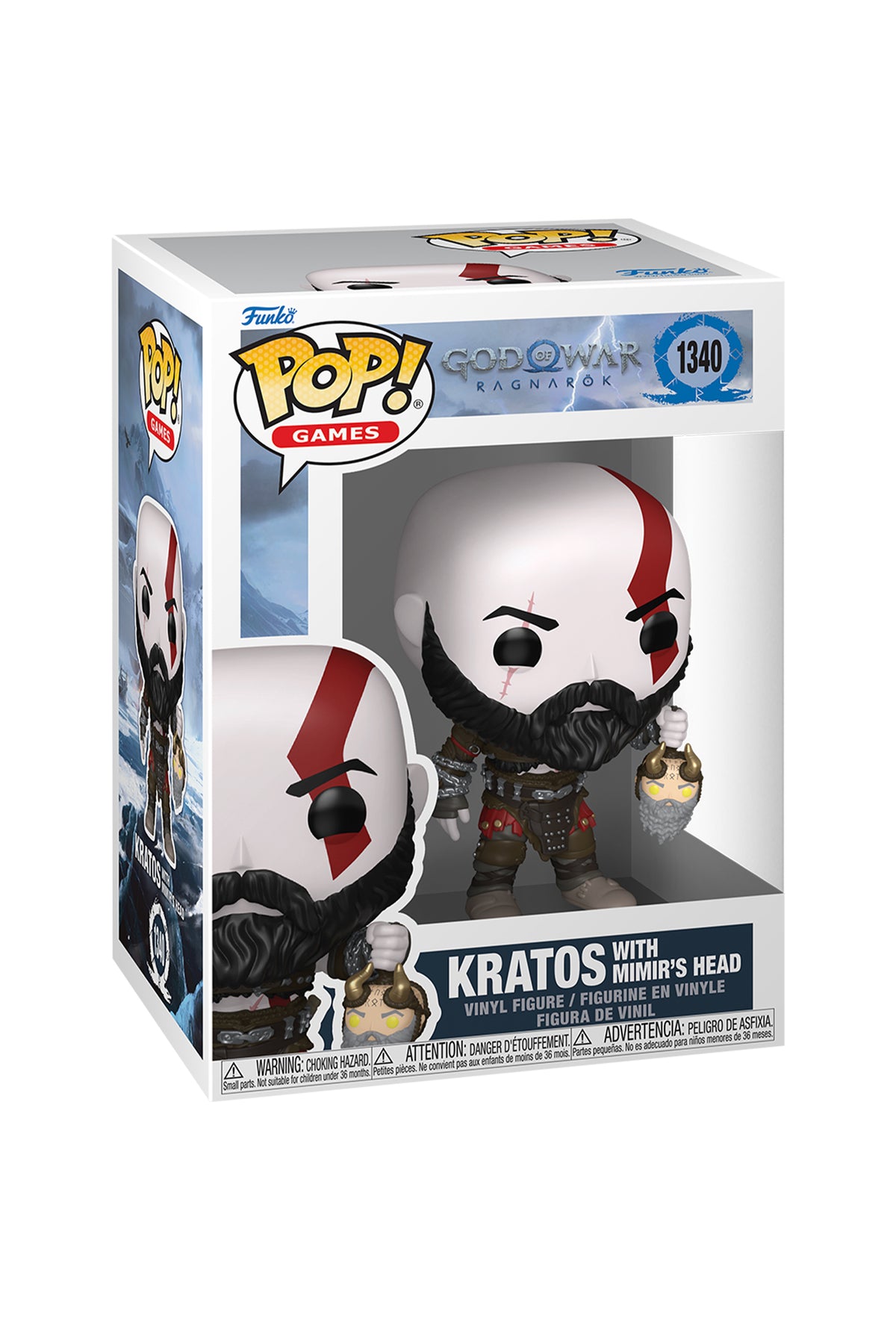 POP! God of War Kratos with Mimir’s Head by Funko