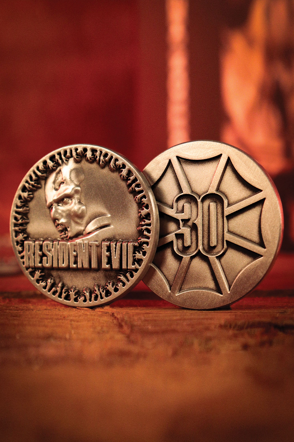 Resident Evil – 30th Anniversary Presentation Coin by Fanattik