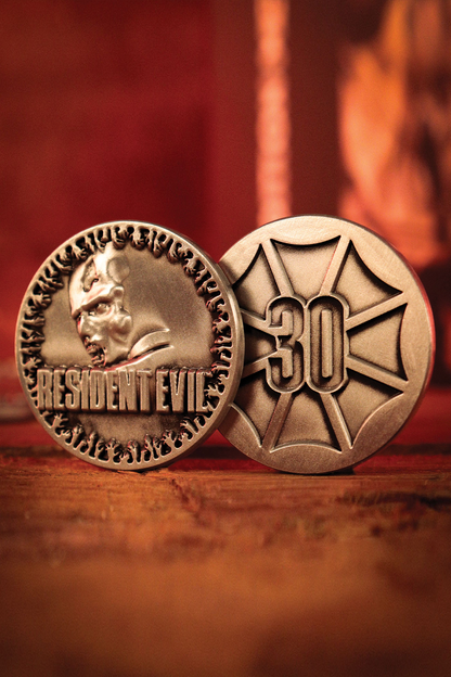 Resident Evil – 30th Anniversary Presentation Coin by Fanattik