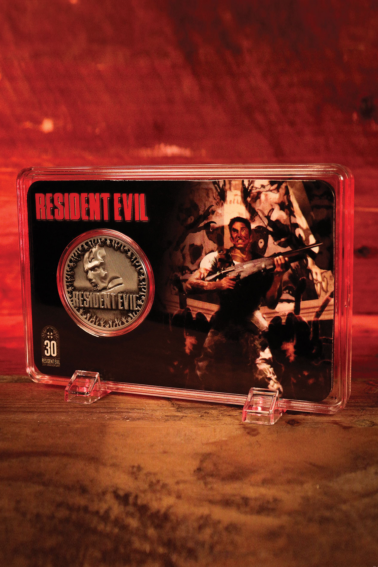 Resident Evil – 30th Anniversary Presentation Coin by Fanattik