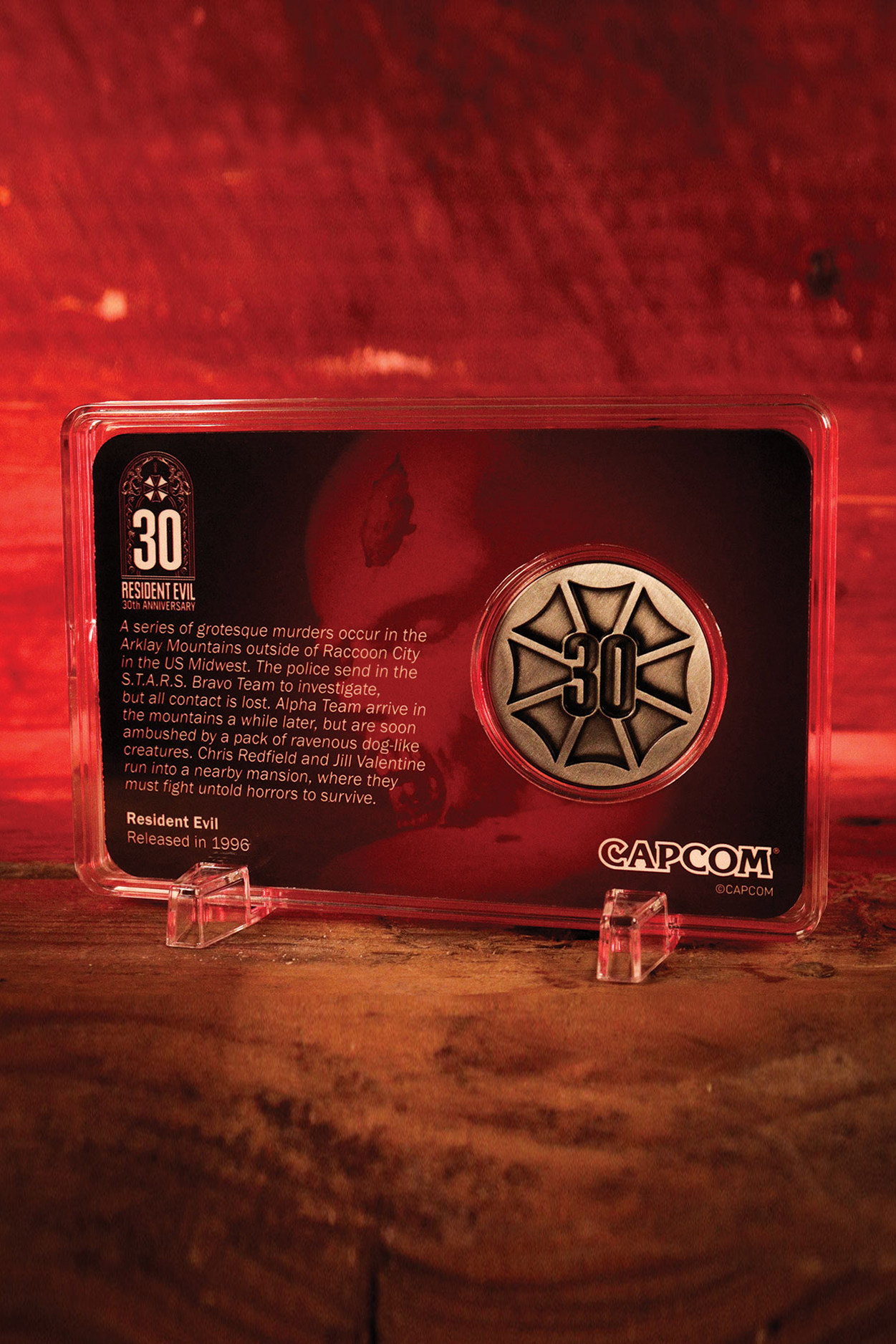 Resident Evil – 30th Anniversary Presentation Coin by Fanattik