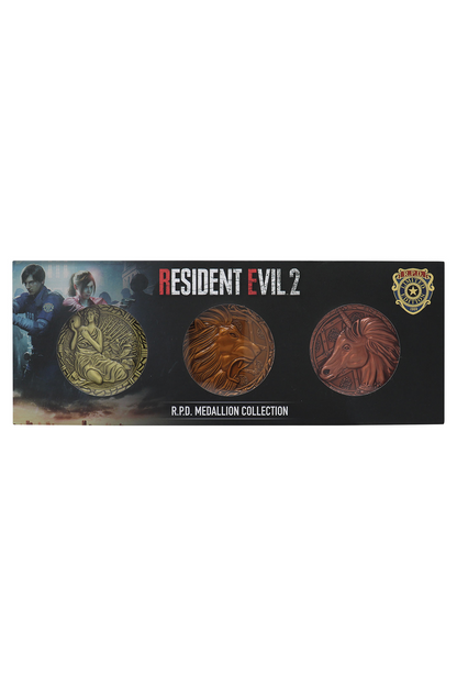 Resident Evil 2 - Set of 3 Medallions by Fanattik