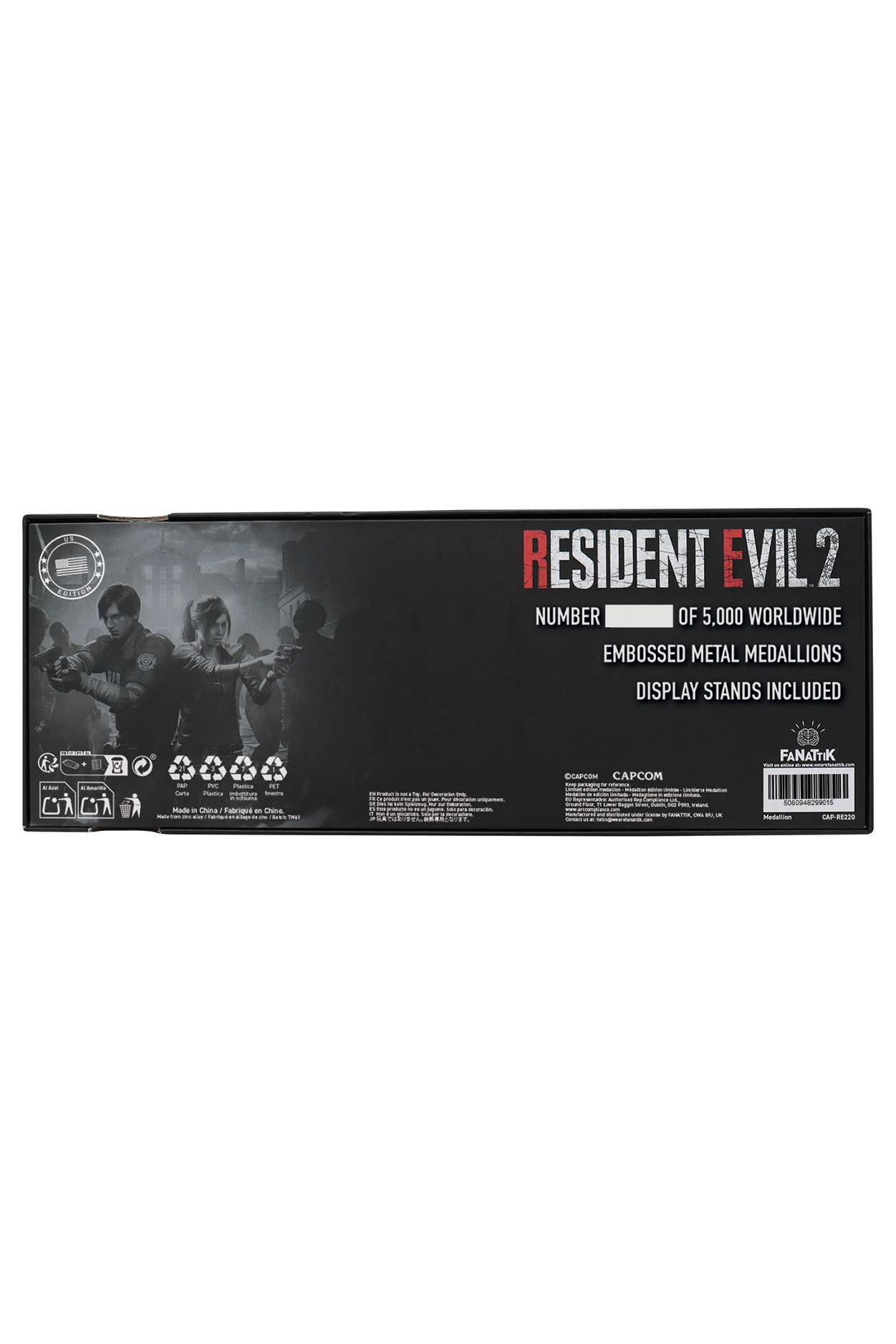 Resident Evil 2 - Set of 3 Medallions by Fanattik