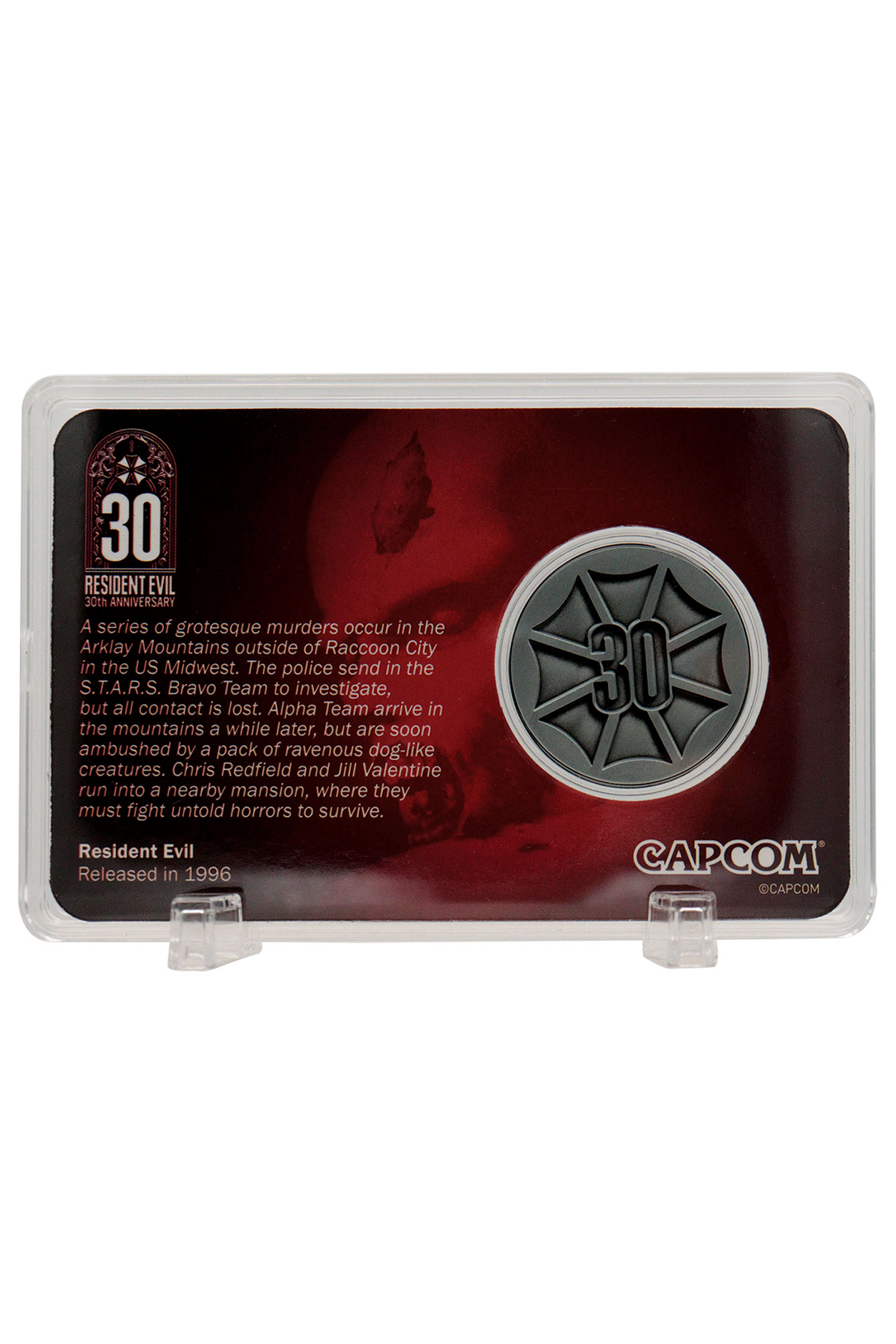 Resident Evil – 30th Anniversary Presentation Coin by Fanattik